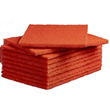 Medium Duty Regular Scouring Pad Red, 150mm x 200mm x 8mm, 10 Pads Pack